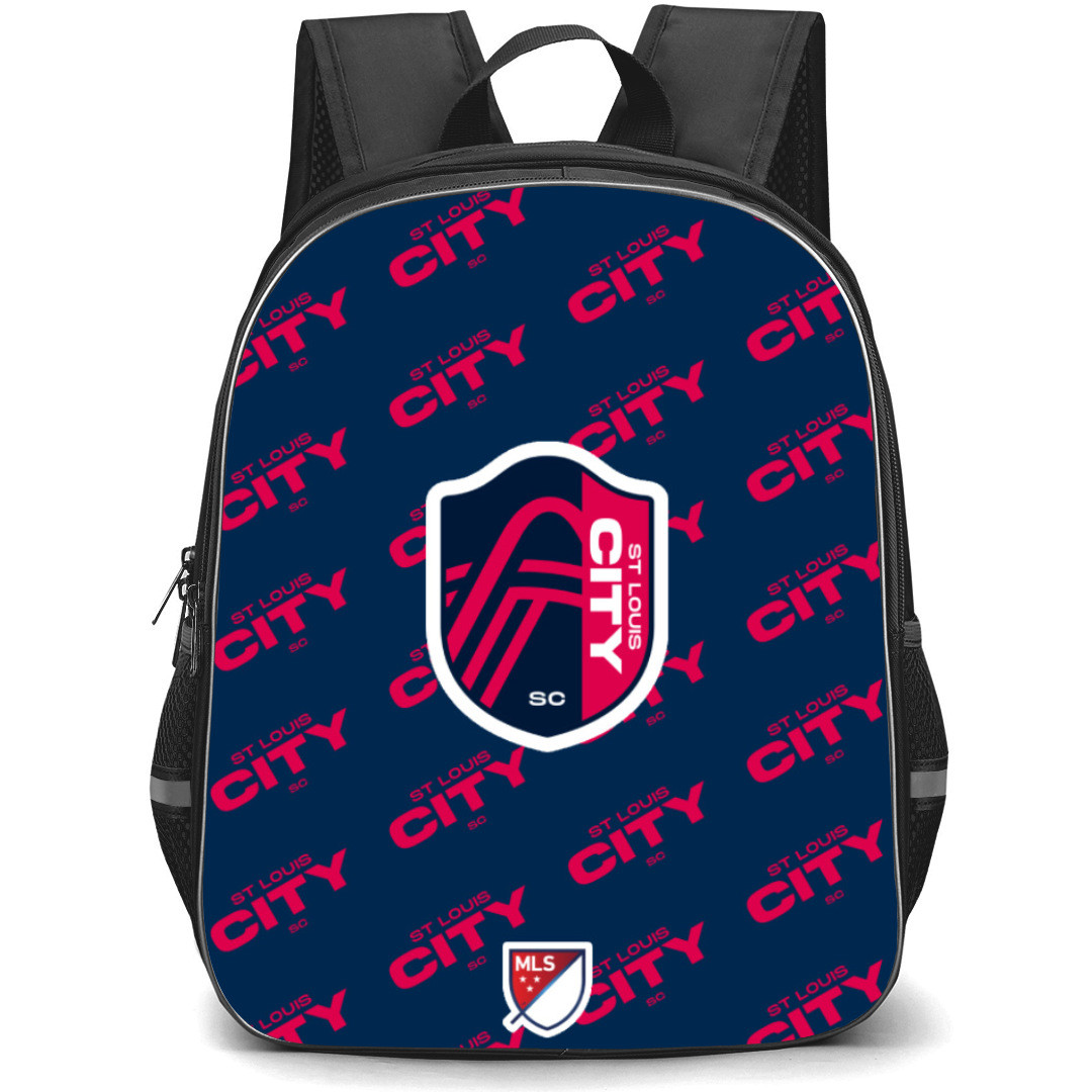 MLS St. Louis City SC Backpack StudentPack - St. Louis City Soccer Club Medley Monogram Wordmark