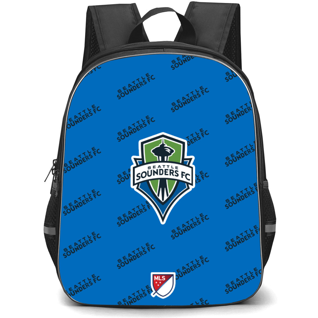 MLS Seattle Sounders FC Backpack StudentPack - Seattle Sounders Football Club Medley Monogram Wordmark