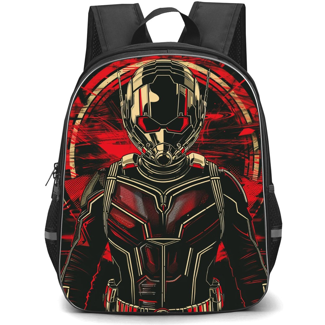 Marvel Ant-Man Backpack StudentPack - Ant-Man Black and Red Background Illustration