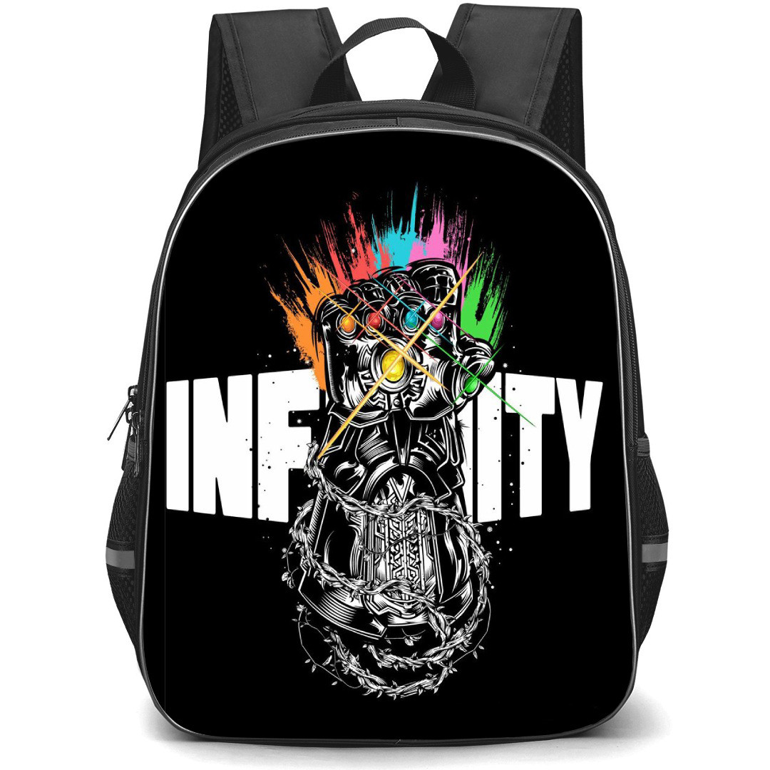 Marvel Avengers Backpack StudentPack - Infinity Gauntlet Black Background