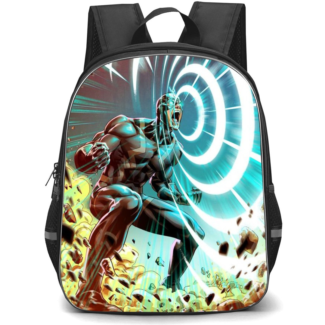 Marvel Backpack StudentPack - Black Bolt Screaming Comic Art