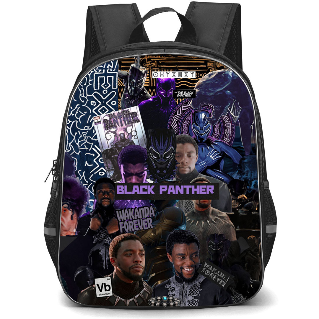 Marvel Black Panther Backpack StudentPack - Black Panther Movie Collage
