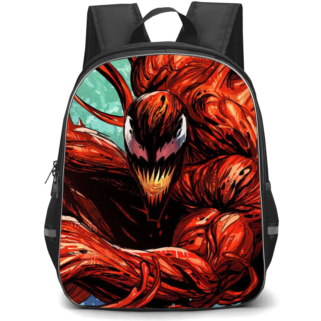 Marvel Backpack StudentPack - Carnage Portrait Illustration Poster