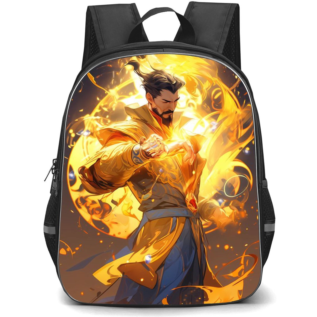 Marvel Backpack StudentPack - Doctor Fate X Doctor Strange Fire on Body Illustration