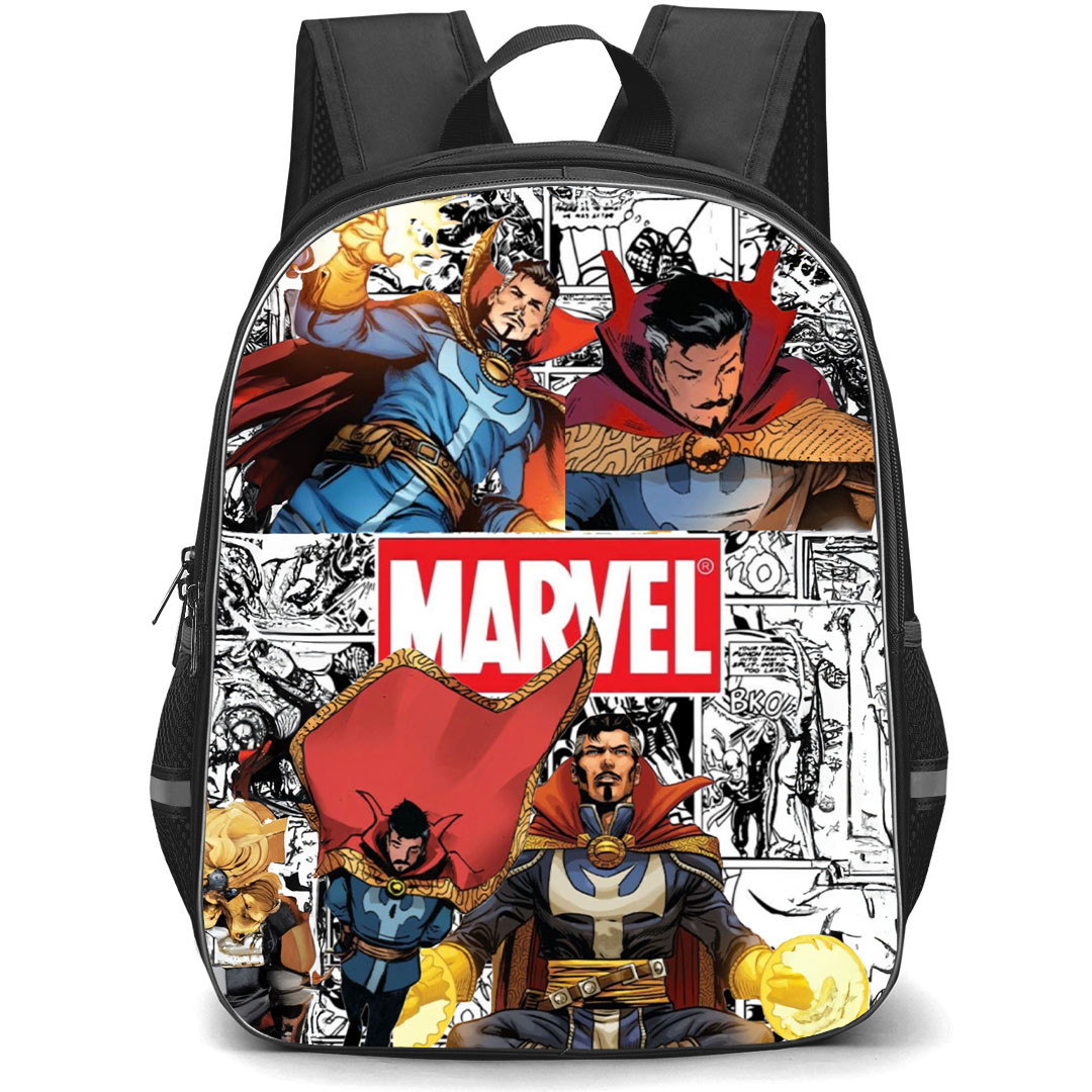 Marvel Doctor Strange Backpack StudentPack - Doctor Strange Comic Collage