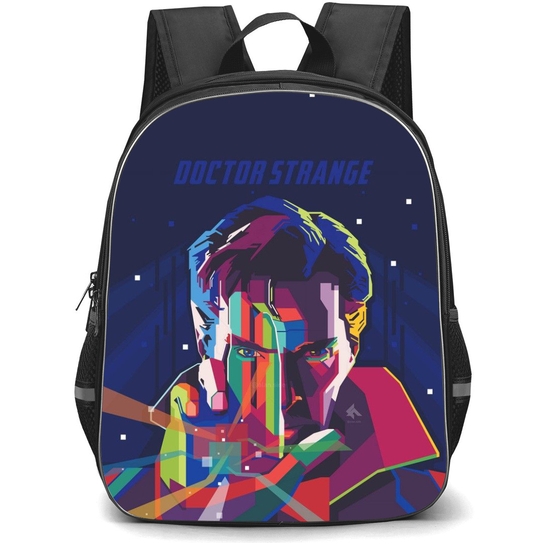 Marvel Doctor Strange Backpack StudentPack - Doctor Strange Face Pop Art