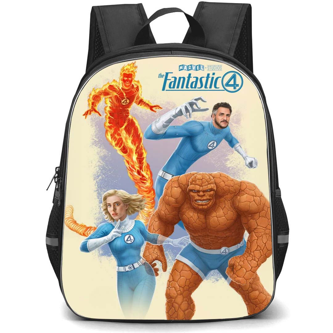 The Fantastic Four First Steps Backpack StudentPack - The Fantastic Four First Steps Artstation Fanart Poster