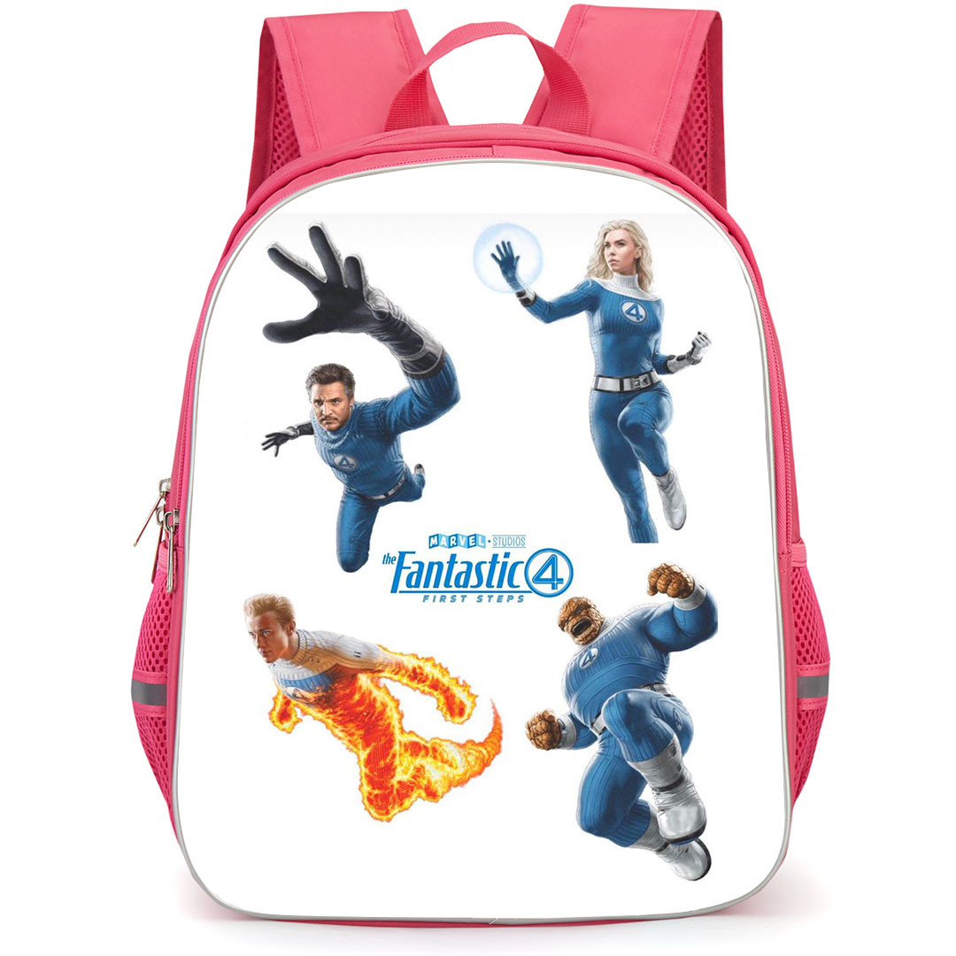 The Fantastic Four First Steps Backpack StudentPack - The Fantastic Four First Steps Characters Promo Art On White Background