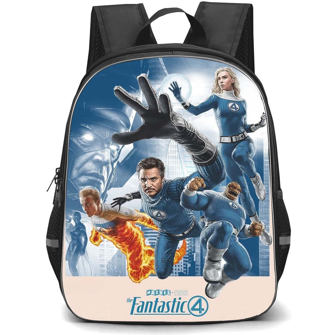 The Fantastic Four First Steps Backpack StudentPack - The Fantastic Four First Steps Concept Art Movie Poster