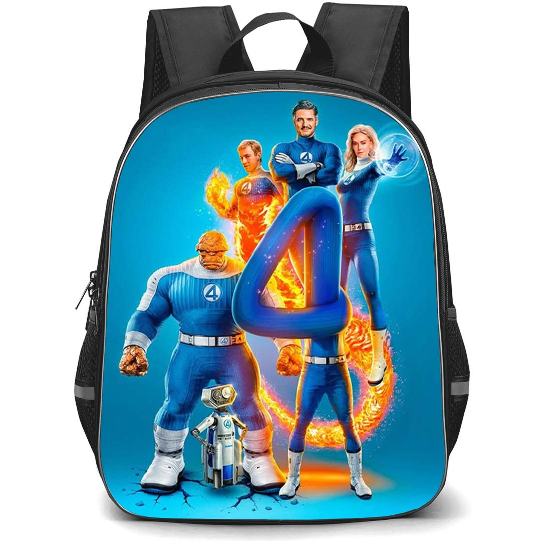 The Fantastic Four First Steps Backpack StudentPack - The Fantastic Four First Steps Hero Of The Skies Poster