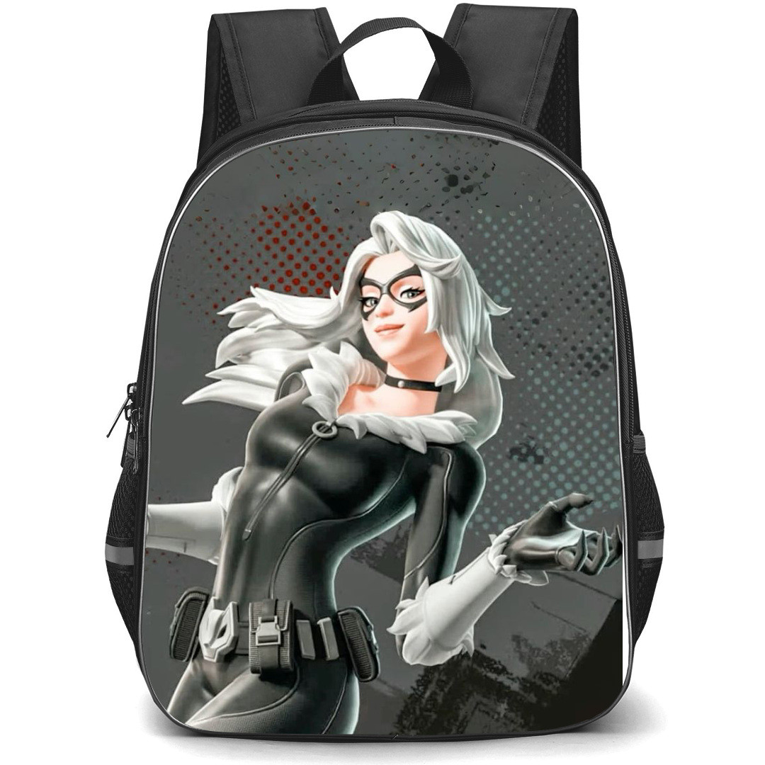 Black Cat Felicia Hardy Backpack StudentPack - Black Cat Felicia Hardy Sexy Wallpaper