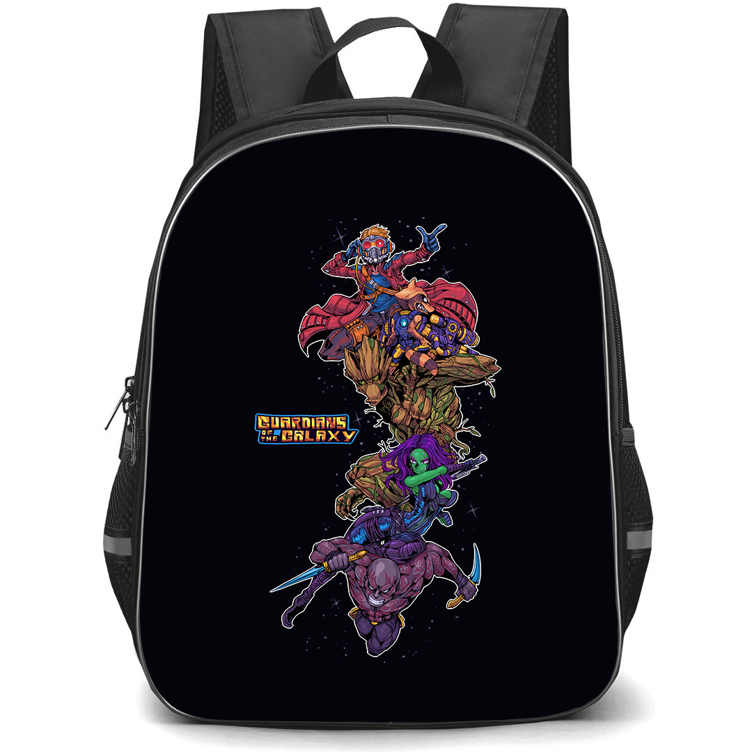 Guardian Of The Galaxy Backpack StudentPack - Characters Chibi Art
