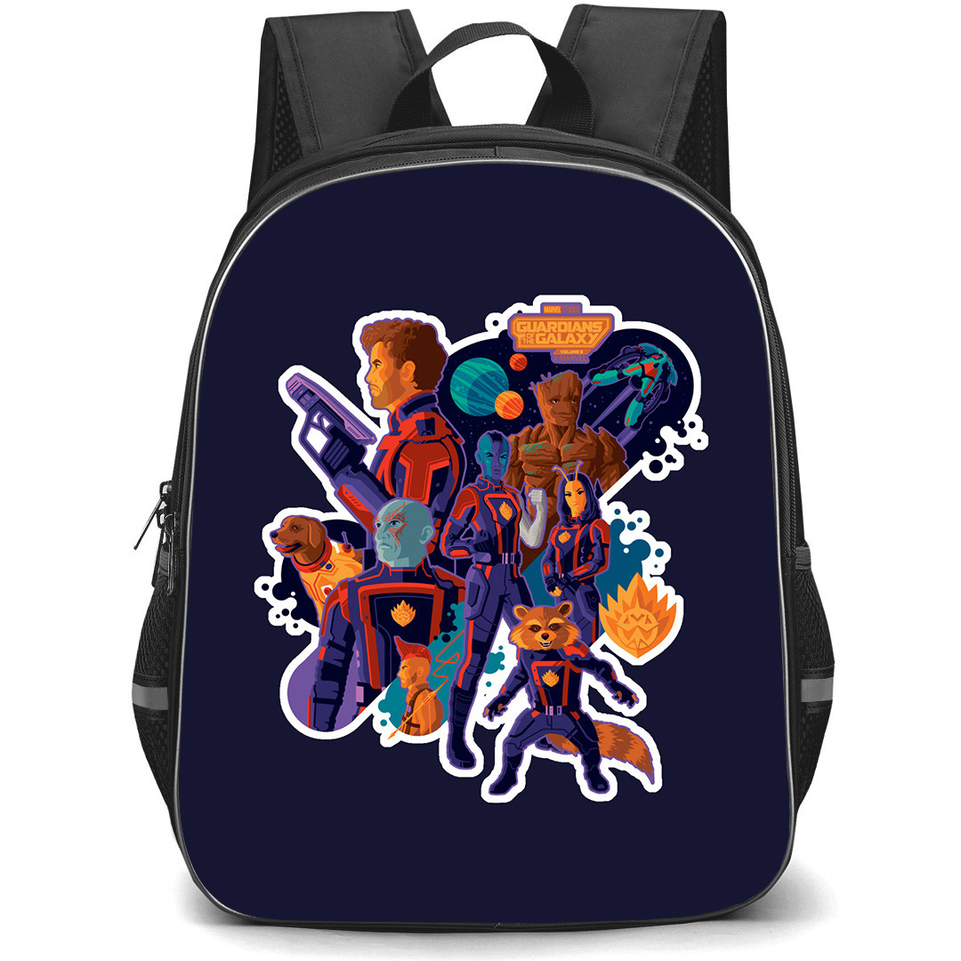 Guardian Of The Galaxy Backpack StudentPack - Characters Minimalist Art