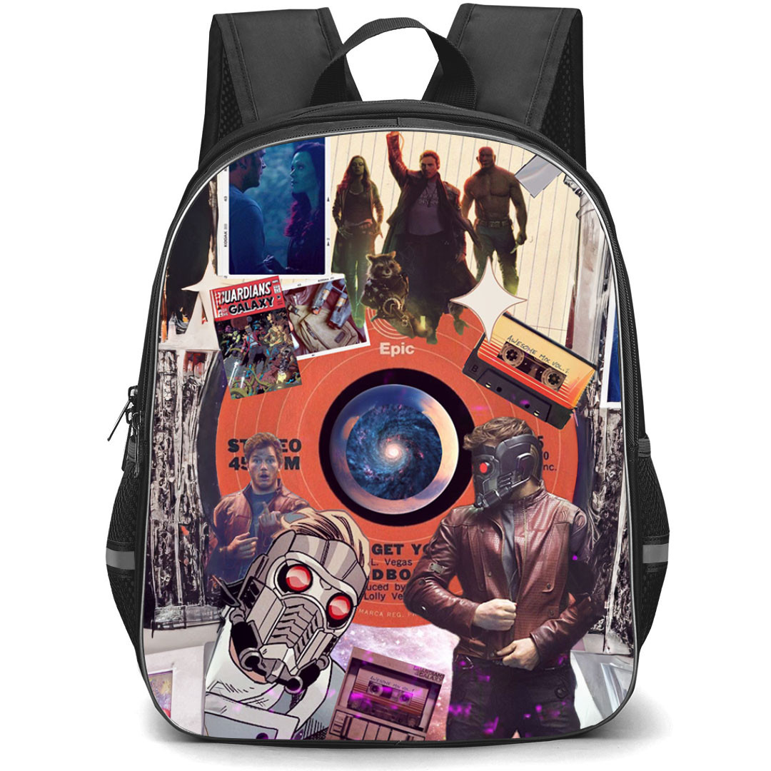 Guardian Of The Galaxy Star Lord Backpack StudentPack - Star Lord Collage