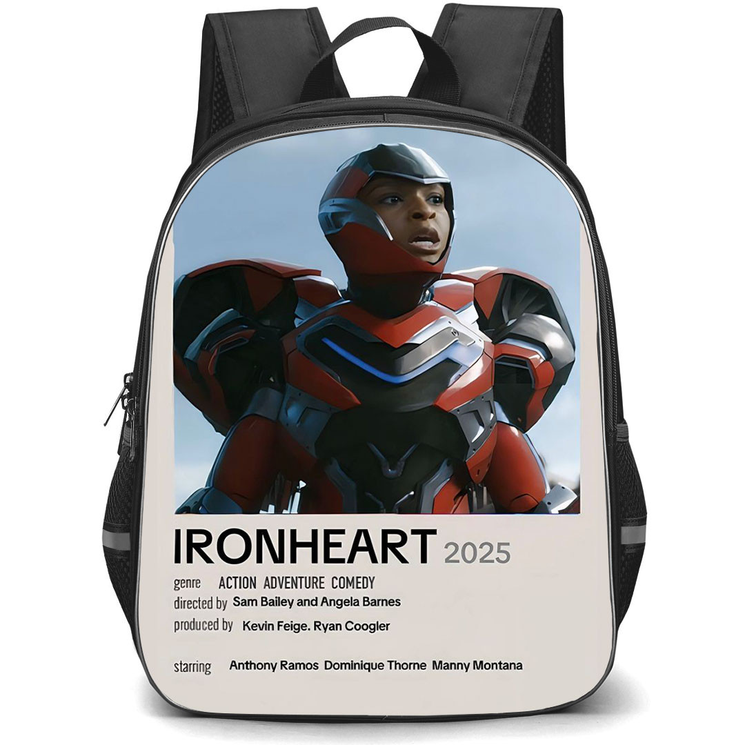 Marvels Ironheart Backpack StudentPack - Ironheart 2025 Trailer Poster
