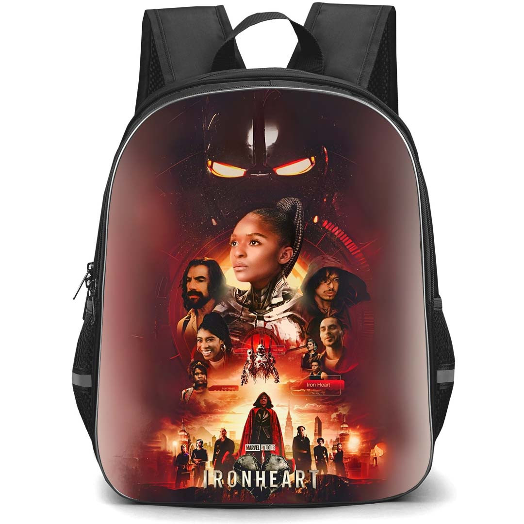 Marvels Ironheart Backpack StudentPack - Ironheart Retro Style Movie Poster