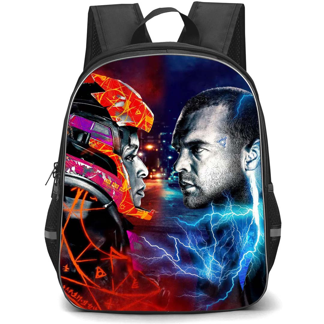 Marvels Ironheart Backpack StudentPack - Ironheart Riri vs Zeke Poster