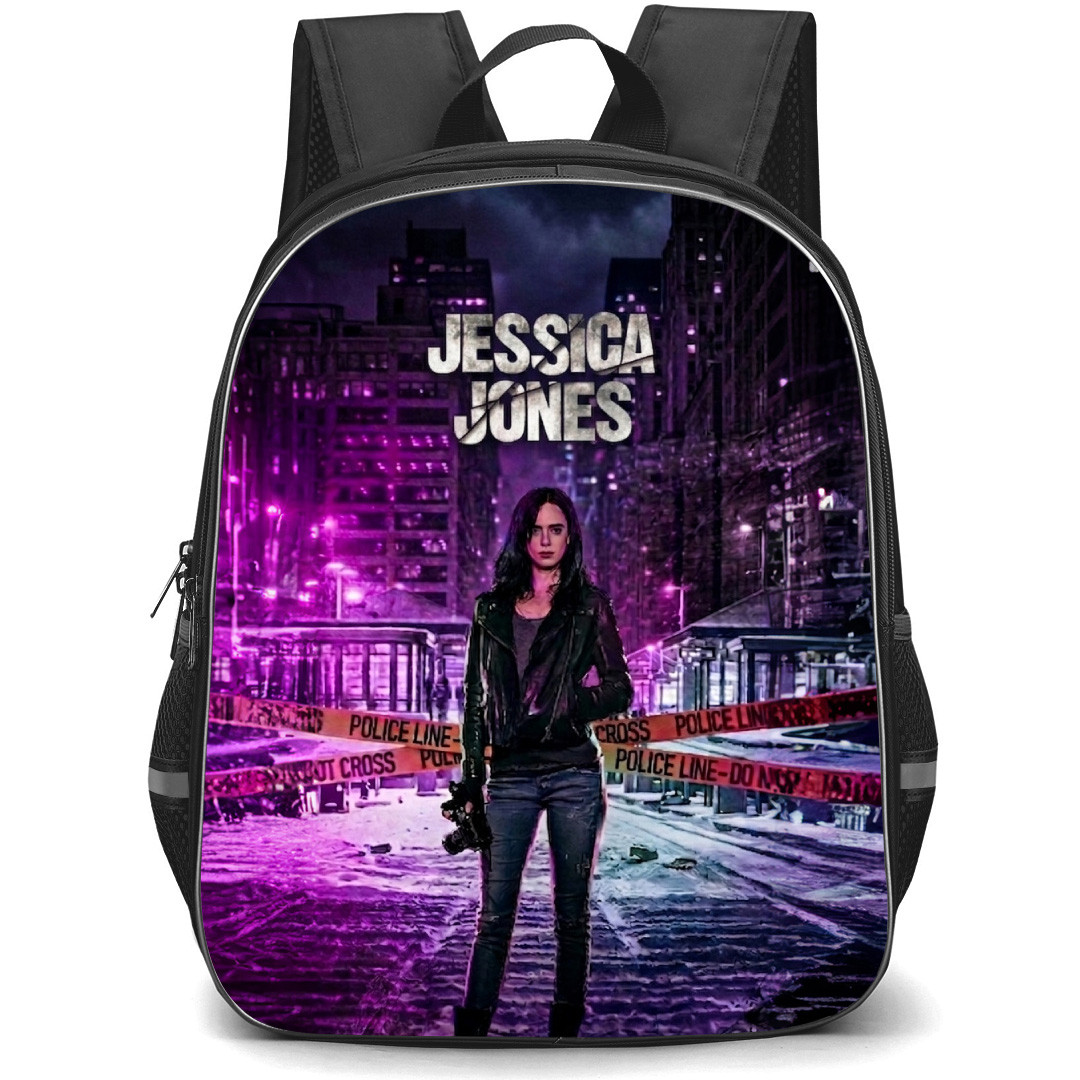 Jessica Jones Backpack School Bag StudentPack - Jessica Jones Standing Fierce Police Series Poster