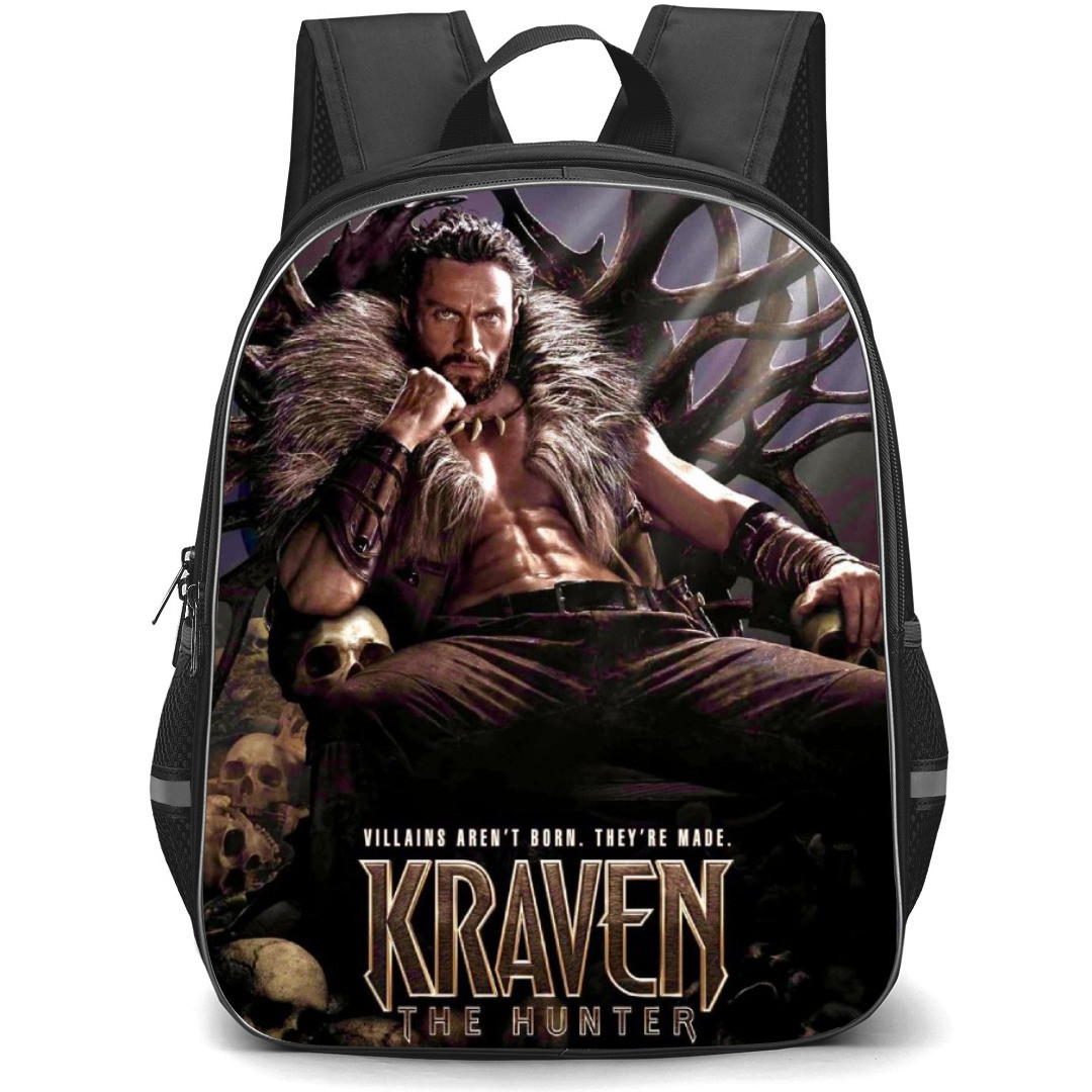Kraven The Hunter Backpack StudentPack - Villain Aren't Born Poster