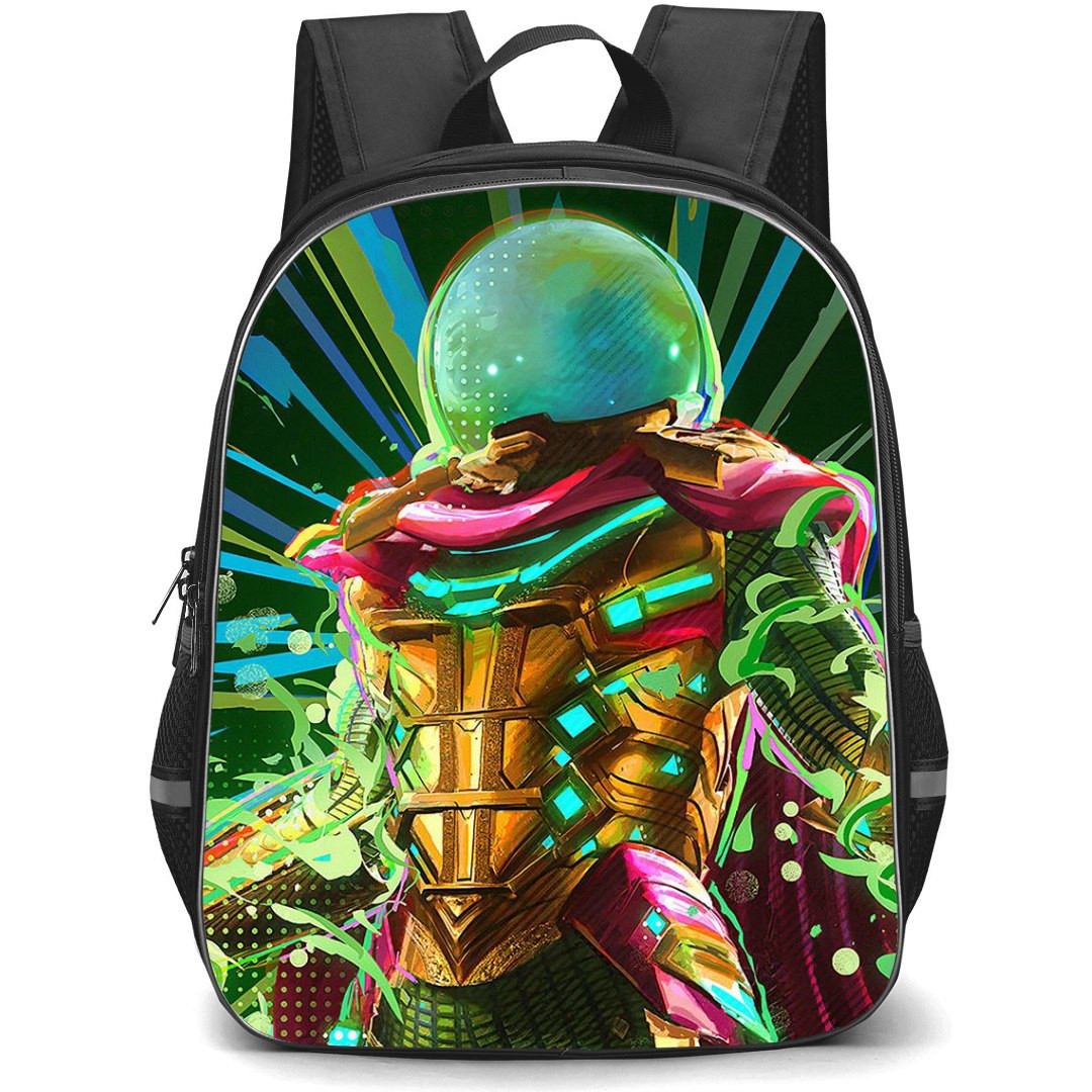 Marvel Backpack StudentPack - Mysterio Neon Pop Art Portrait
