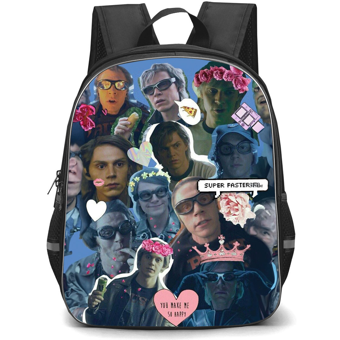 Marvel Quicksilver Backpack StudentPack - Quicksilver Movie Collage