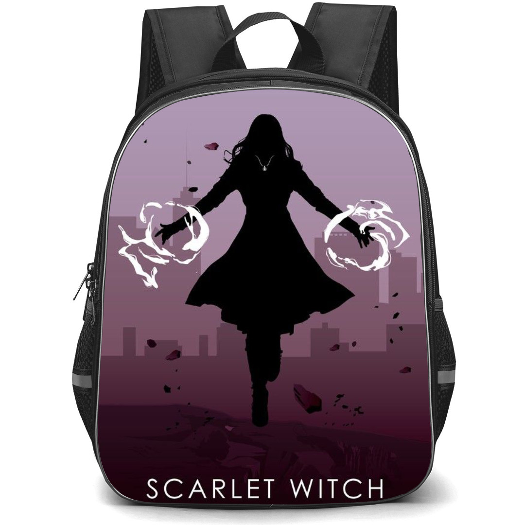 Marvel Backpack StudentPack - Scarlet Witch Casting Spell Silhoutte Poster