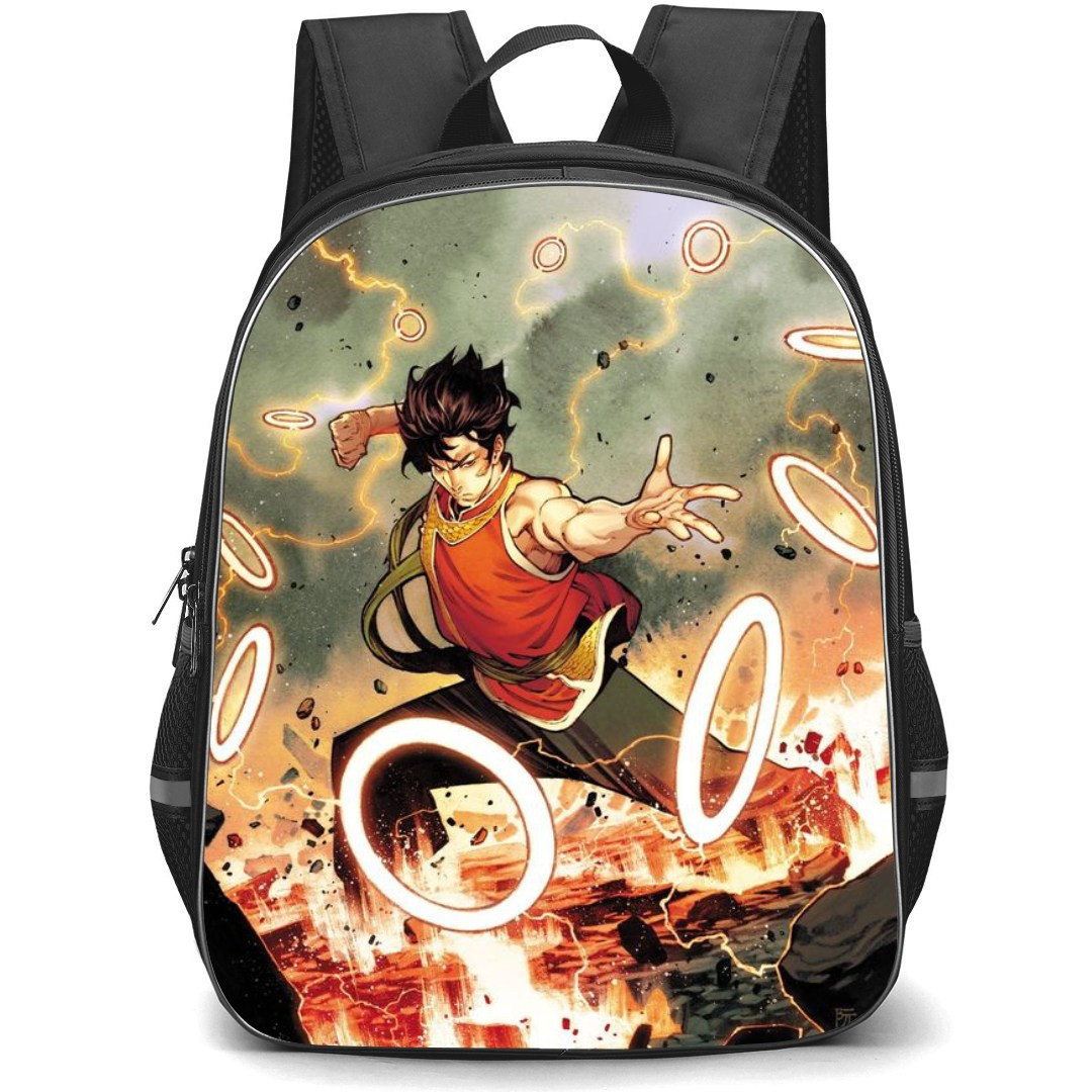 Marvel Backpack StudentPack - Shang-Chi Casting Ten Rings Cartoon Art