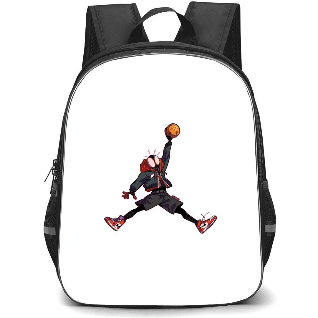 Spider-Man Miles Morales Backpack StudentPack - Miles Morales Jordan Crossover Art
