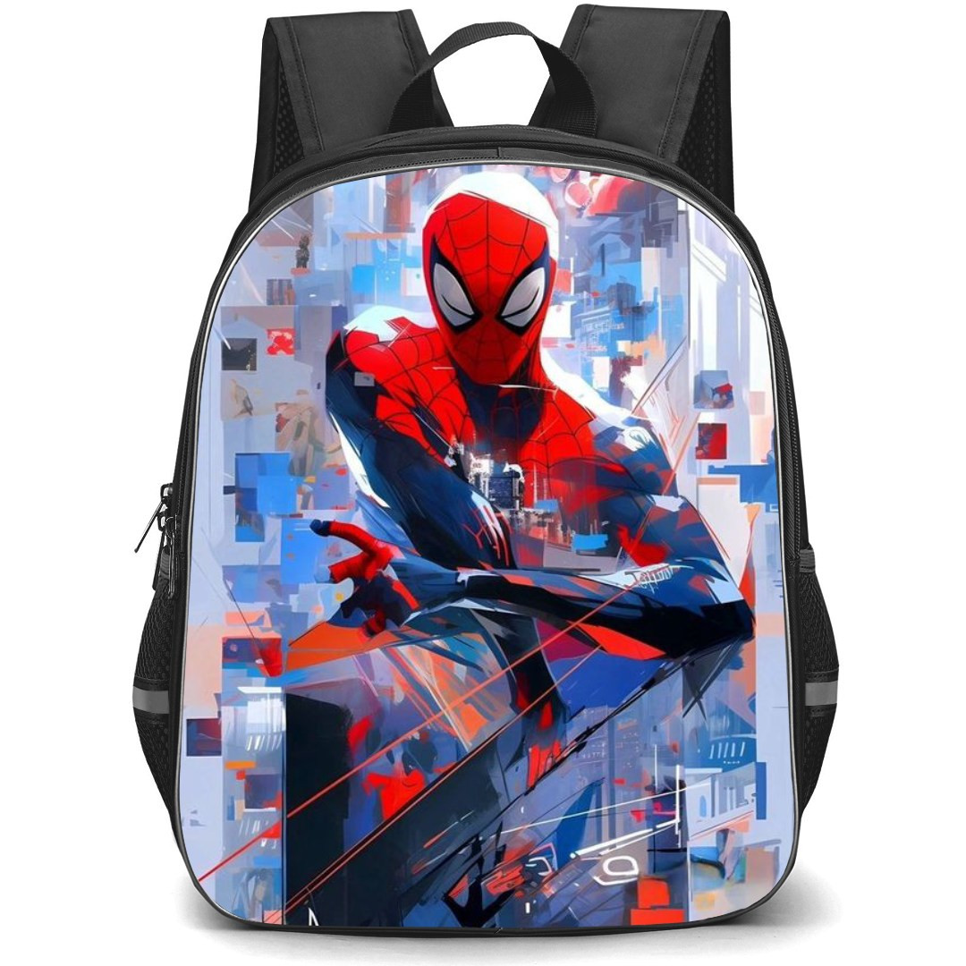 Marvel Spider Man Backpack StudentPack - Spider-Man Red Blue Pop Art Poster
