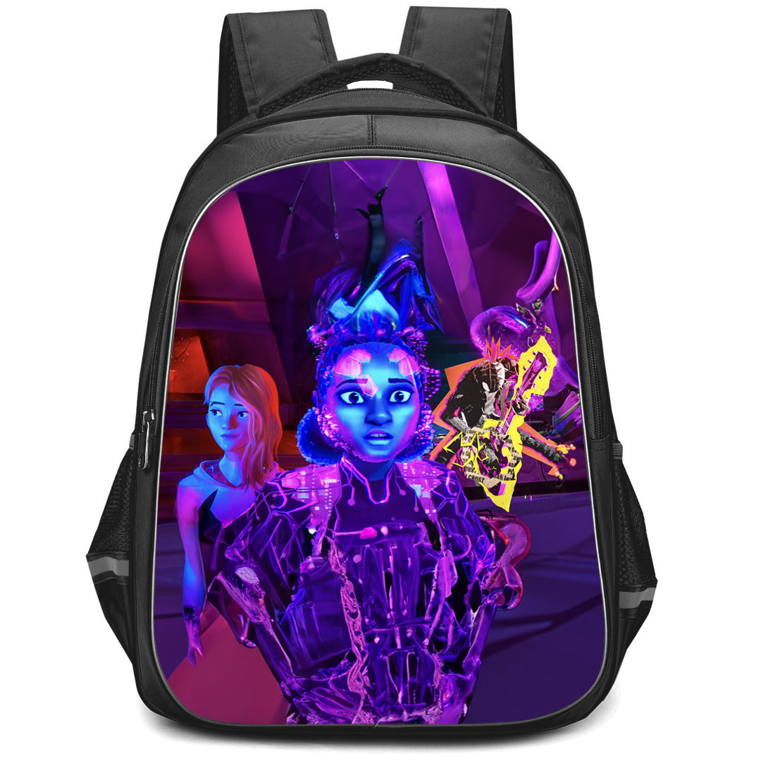 Spider Man Across The Spider Verse Spider Byte Backpack StudentPack - Spider Byte Movie Art