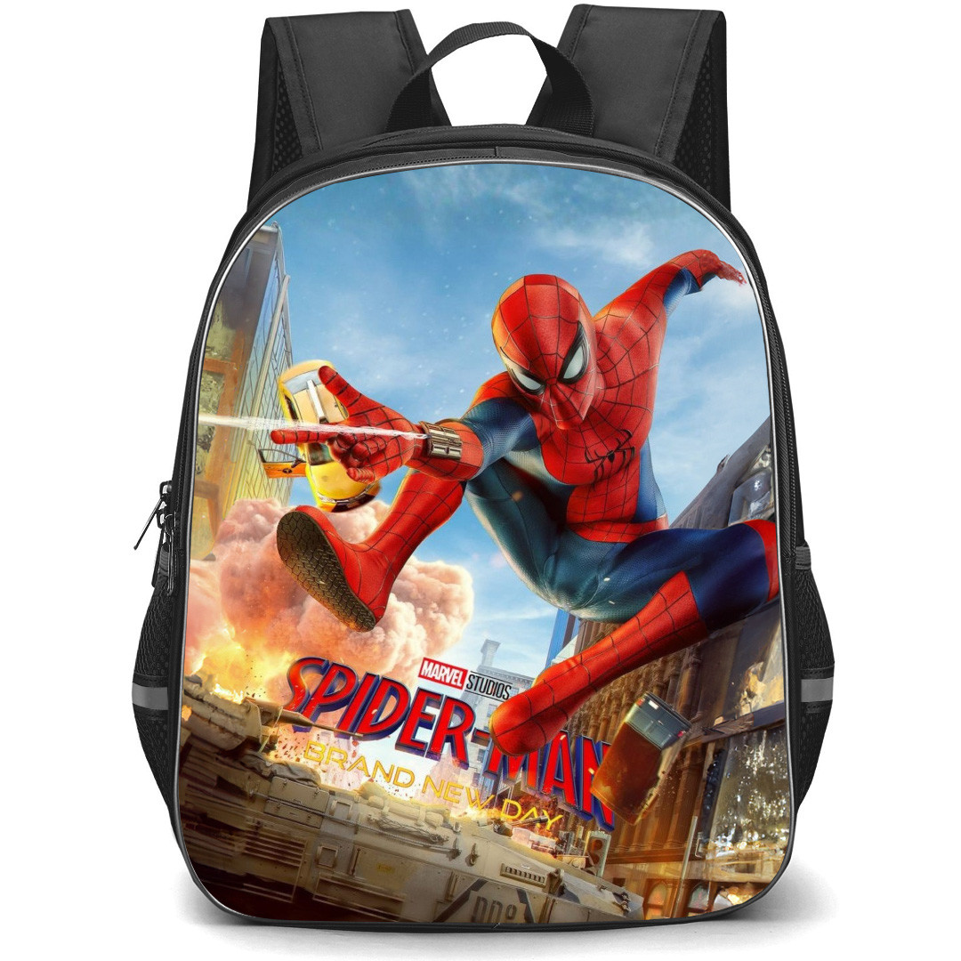 Spider-Man Brand New Day Backpack School Bag StudentPack - Spider-Man Brand New Day Explosion Series Poster
