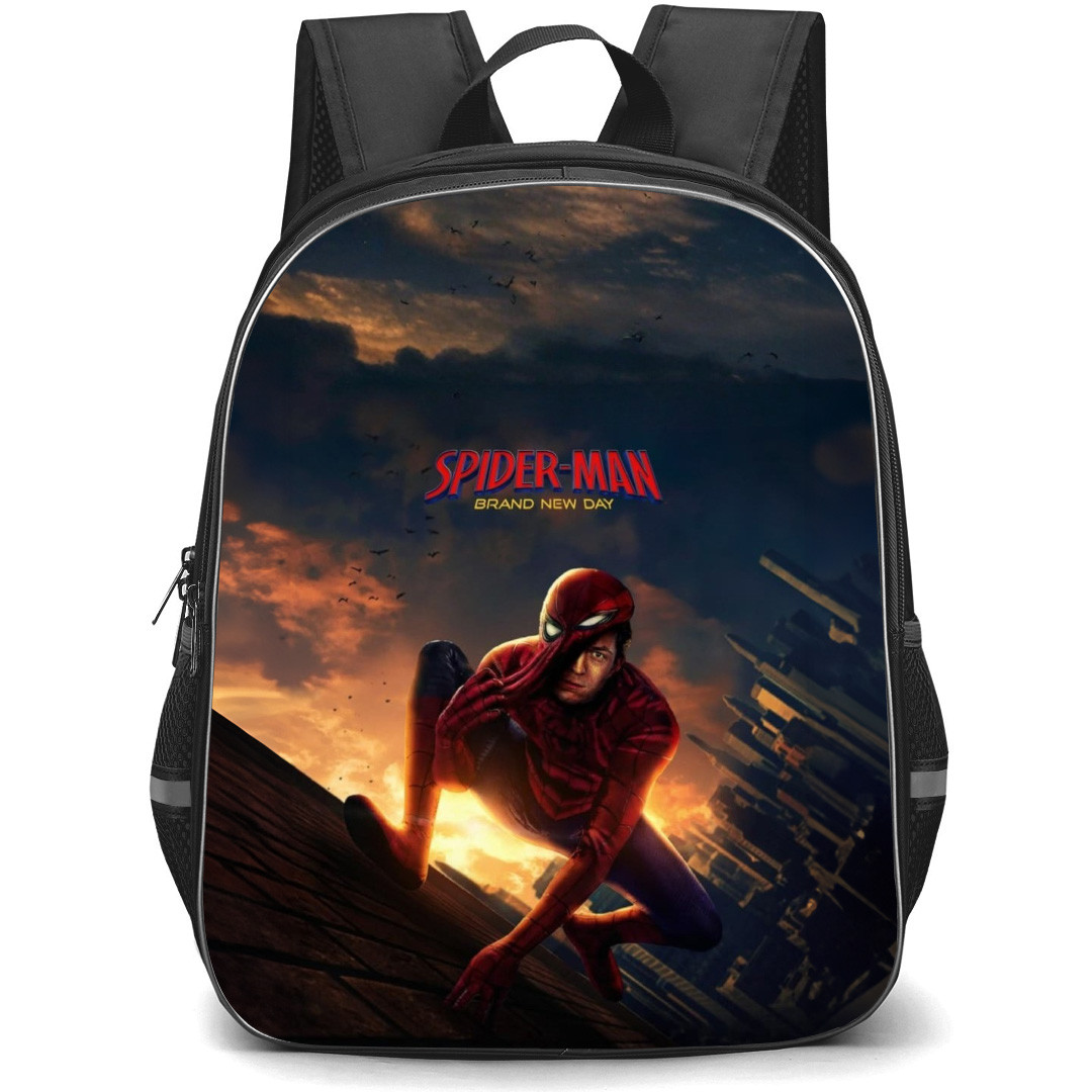 Spider-Man Brand New Day Backpack School Bag StudentPack - Spider-Man Brand New Day Fierce Roof Series Poster