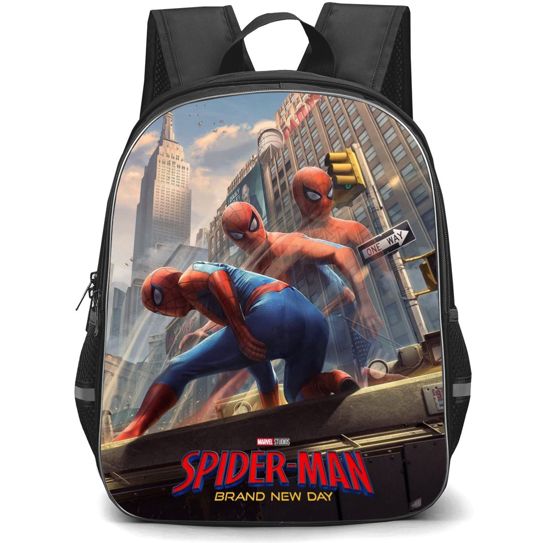 Spider-Man Brand New Day Backpack School Bag StudentPack - Spider-Man Brand New Day New York Streets Poster