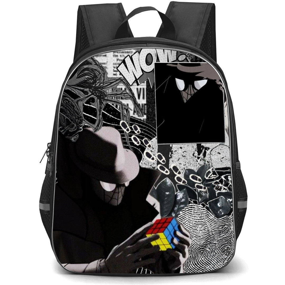 Spider-Noir Backpack School Bag StudentPack - Spider-Noir Rubiks Cube Comic Poster