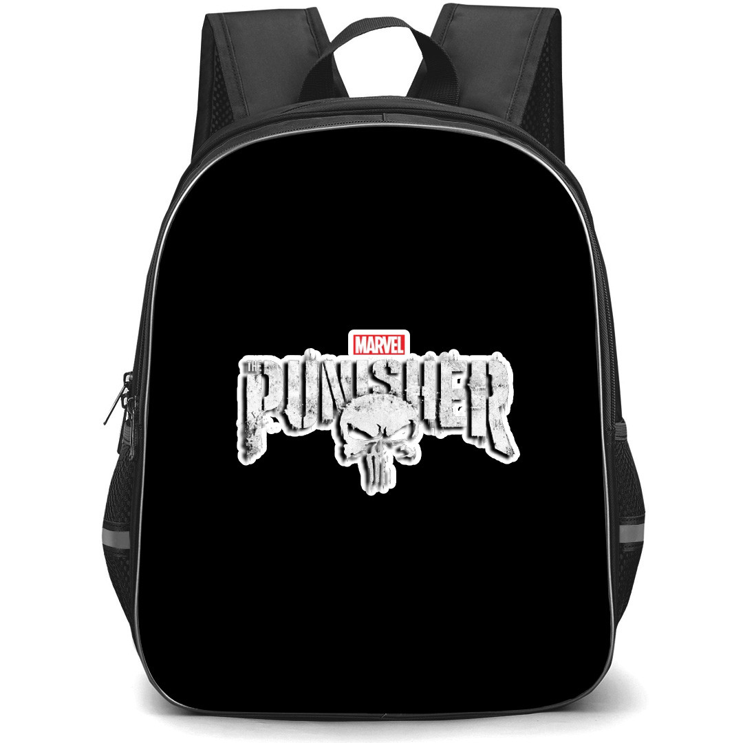 The Punisher Backpack School Bag StudentPack - The Punisher Series Logo Sticker