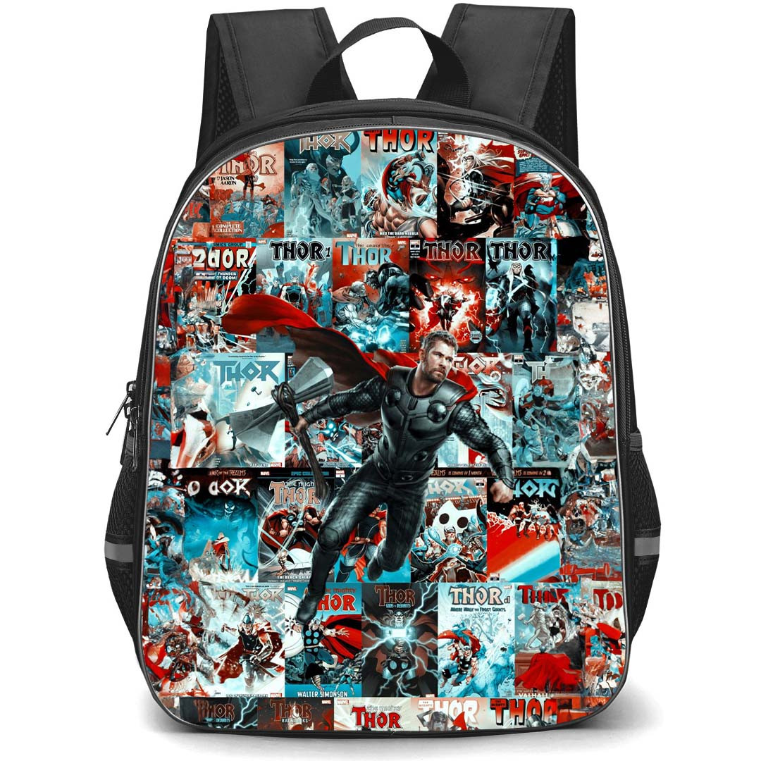 Marvel Thor Backpack StudentPack - Thor Avengers Infinity War Collage