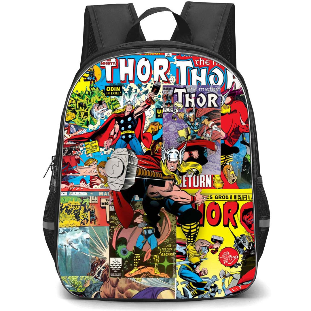 Marvel Thor Backpack StudentPack - Thor Comic Collage
