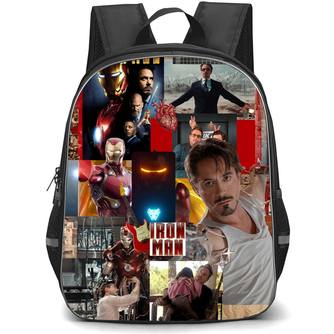 Marvel Tony Stark Backpack StudentPack - Tony Stark Collage
