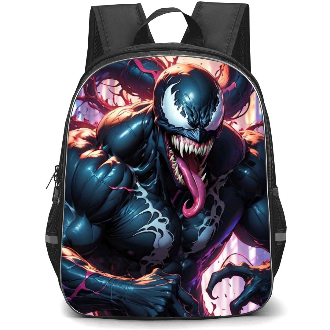 Marvel Venom Backpack StudentPack - Venom Body Portrait City Background