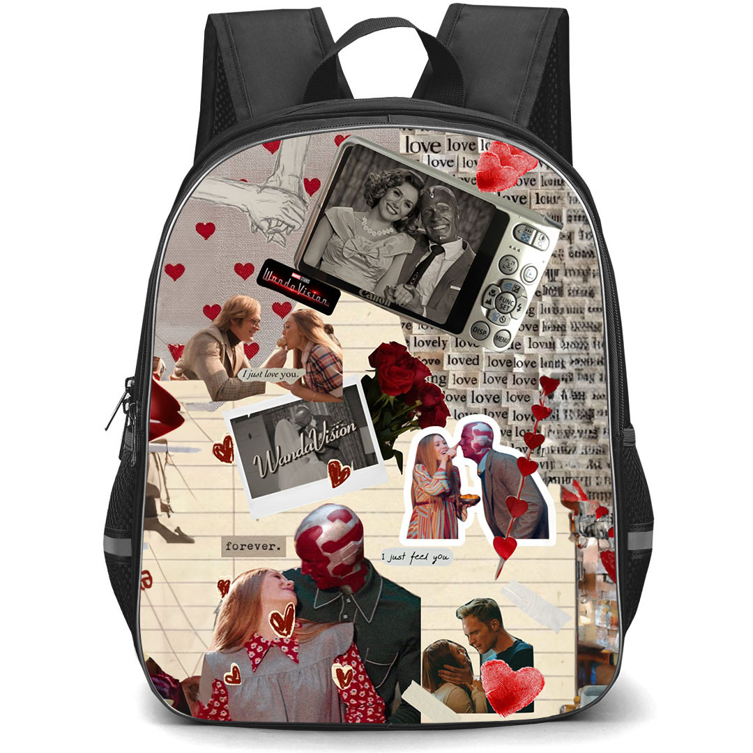 Marvel Backpack StudentPack - Wanda And Vision Series Collage