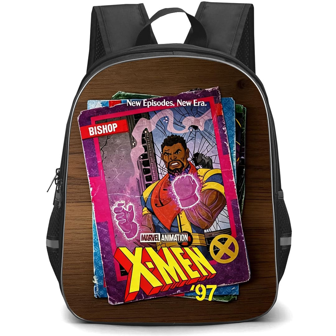 X-Men 97 Bishop Backpack School Bag StudentPack - Bishop Vintage Trading Card