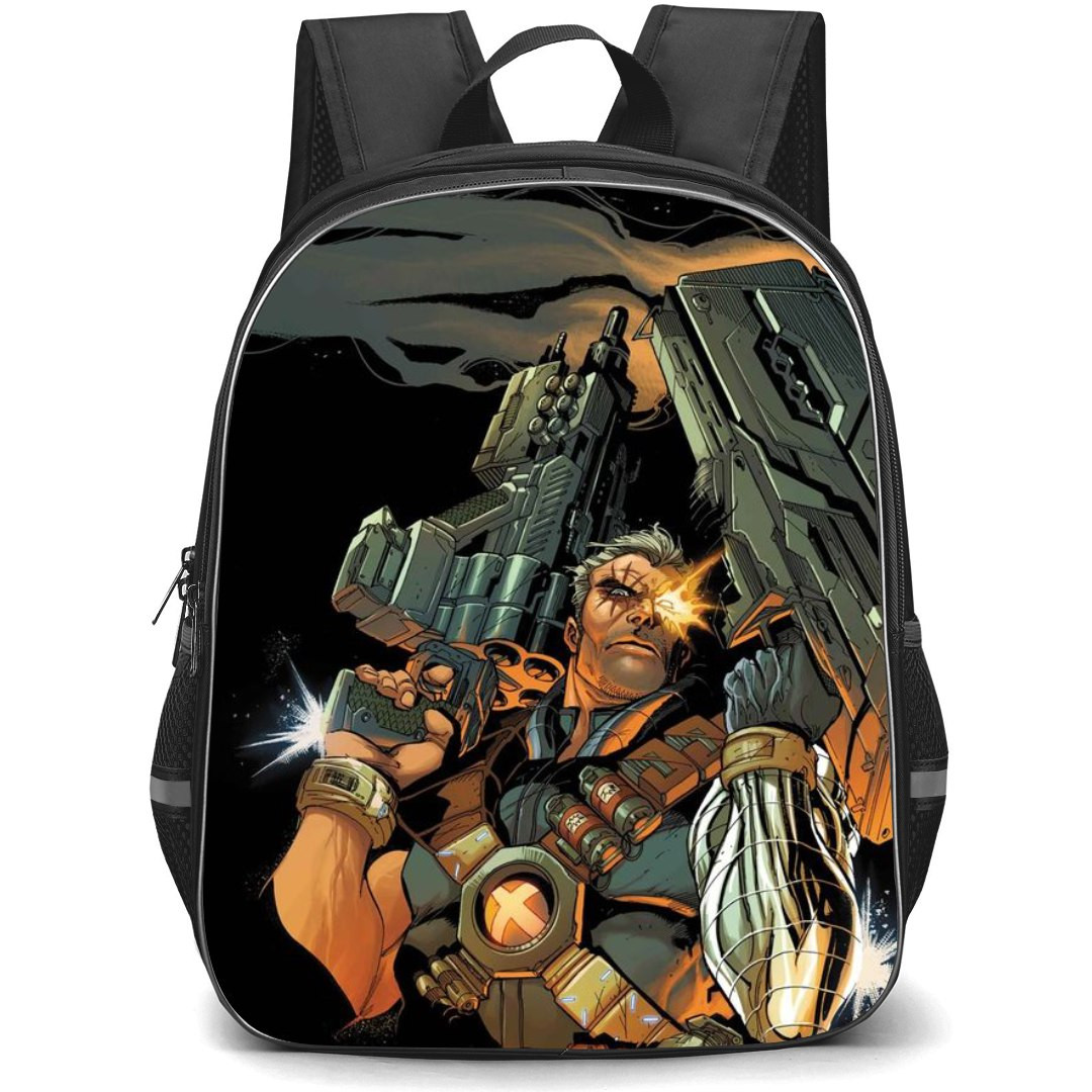 X-Men Cable School Backpack StudentPack - Cable Portrait Black Background
