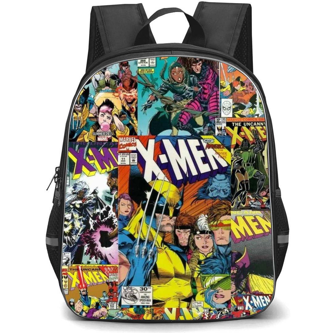 X-Men School Backpack StudentPack - Character Comic Collage