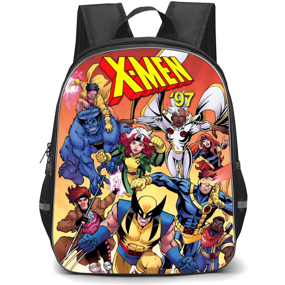 X-Men 97 Characters Backpack School Bag StudentPack - Characters Fighting Stance Series Poster