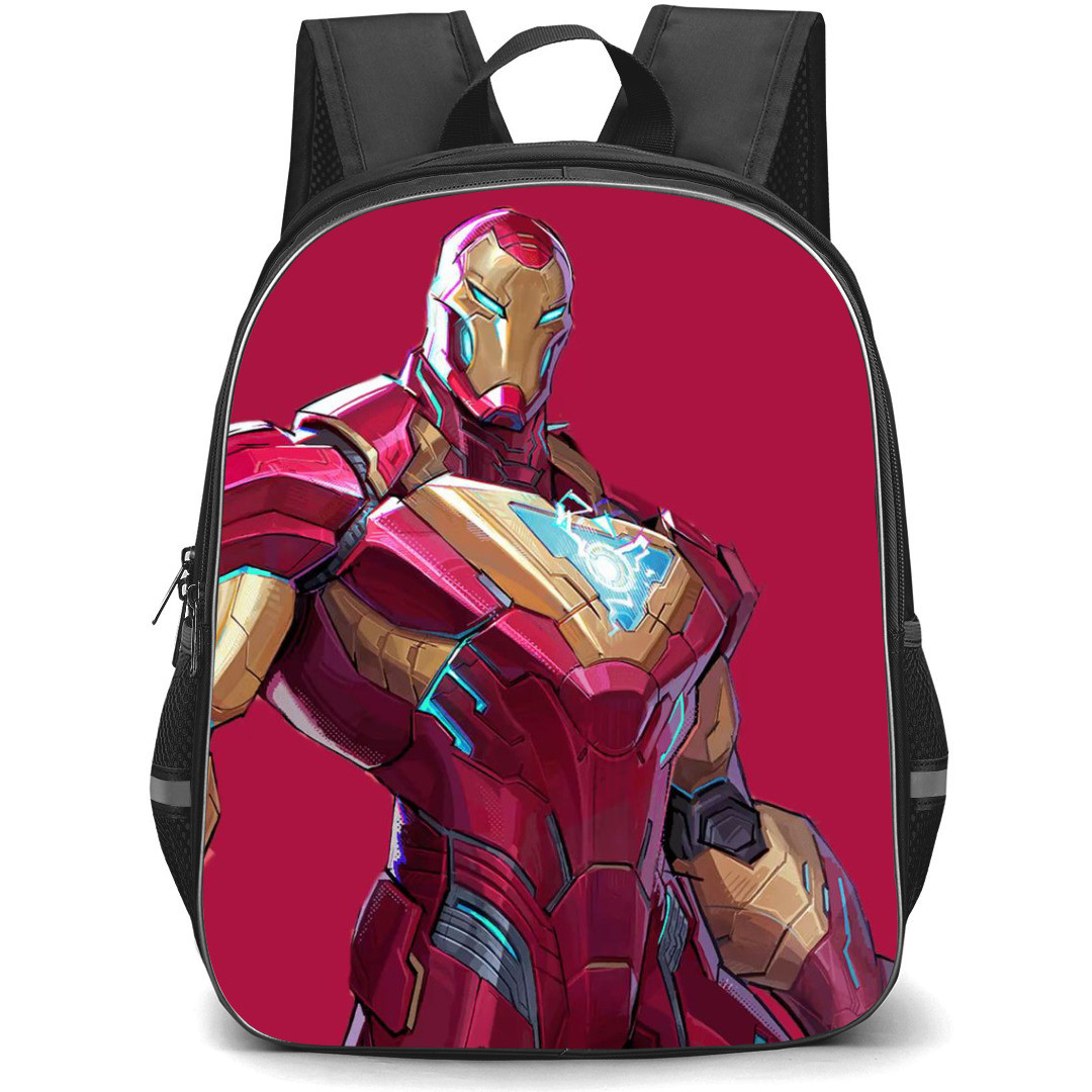 Marvel Rivals Backpack StudentPack - Marvel Rivals Iron Man Poster