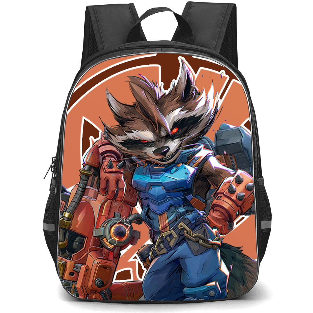 Marvel Rivals Backpack StudentPack - Marvel Rivals Rocket Raccoon Character Series