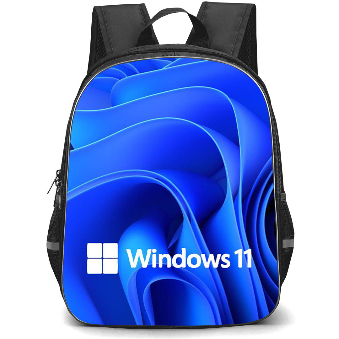 Microsoft Windows Backpack School Bag StudentPack - Microsoft Windows 11 Desktop Wallpaper Poster