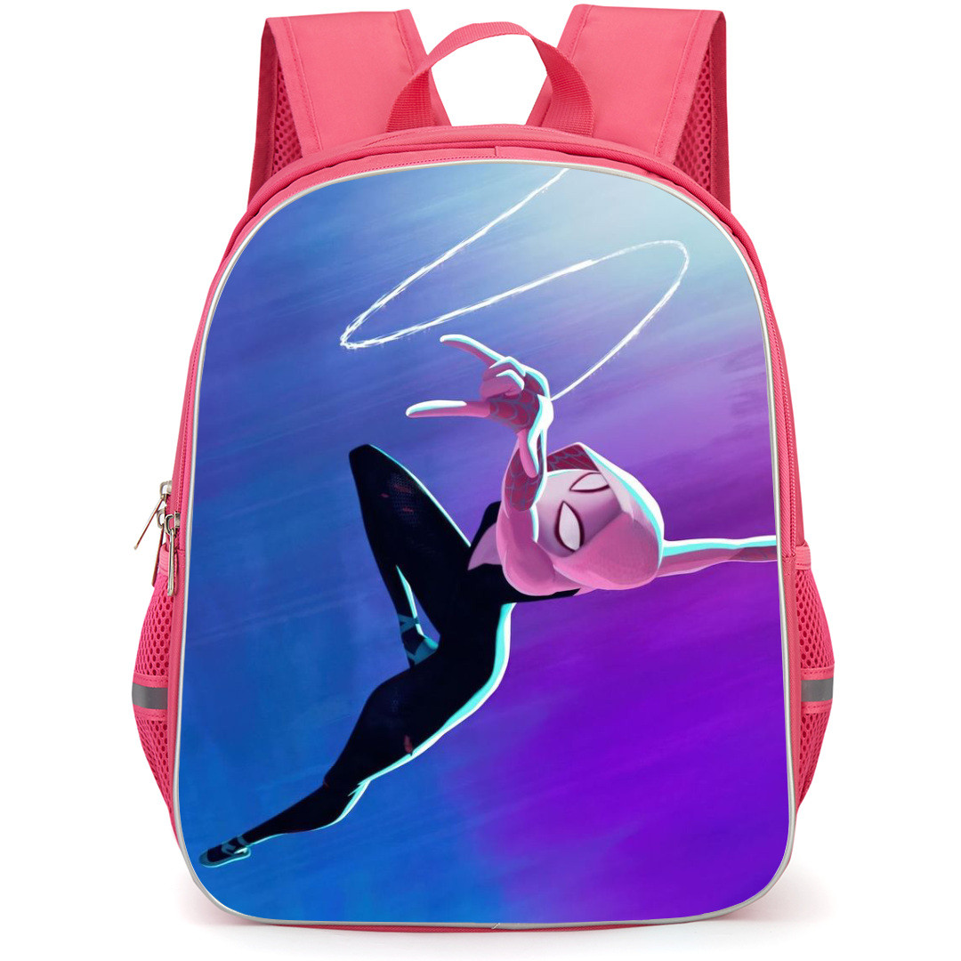 Spider Gwen Backpack StudentPack - Spider Gwen Shooting Web