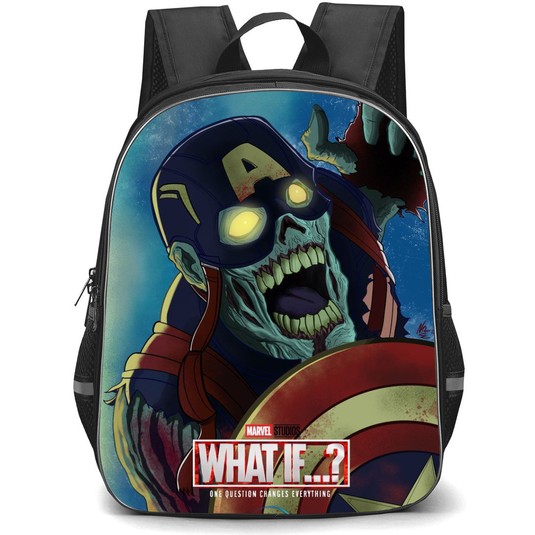 Marvel Zombies Colonel America Backpack StudentPack - Colonel America One Questions Changes Everything