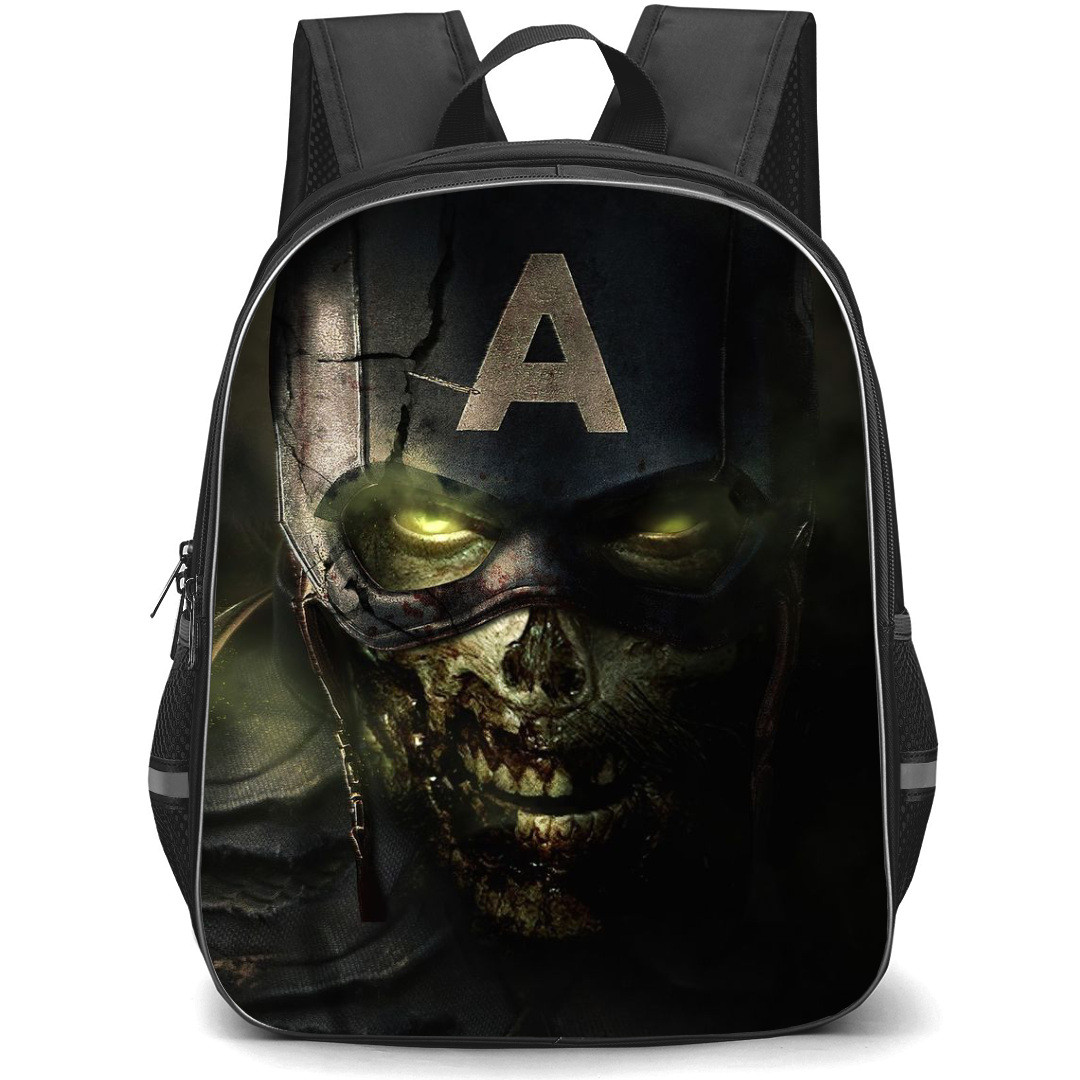 Marvel Zombies Colonel America Backpack StudentPack - Colonel America Portrait